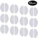 MWOOT Non-Slip Nose Pads - 12 Pairs 2mm Silicone Adhesive Pads for Eyeglasses & Sunglasses | Transparent Comfort & Stability - Buy Online on GoSupps.com