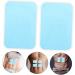 Fomiyes 30-Piece Leaf Gel Pads for Abdominal Stimulators - Hydrogel Replacement Pads Transparent Adhesive Accessories 6.00x4.00cm - Buy Online on GoSupps.com