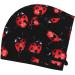 Hair Towel Wrap - Quick Drying Button Turban for Fast Hair Drying - Beautiful Red Ladybug Design - Buy Online on GoSupps.com