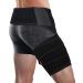 Adjustable Compression Hip Brace for Men and Women - Relief from Hip Pain, Sciatica, Arthritis - Thigh Support for Muscle Strains - Sports Protection - Fits Right and Left Leg - Buy Online on GoSupps.com
