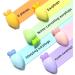 Creative Radish Shape Foam Earplugs - Noise Cancelling 38dB SNR 31dB NRR - 3 Pairs for Sleeping Travel Shooting & Working - Blue-C One Size - Buy Online on GoSupps.com