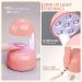 GAOY Mini UV Gel Nail Cure Light - Mushroom LED Nail Lamp, USB Nail Dryer for Fast Curing (Pink) - Buy Online on GoSupps.com