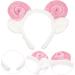 MUSISALY Headdress Head Bands Headbands Dress for Zoo Animal Headband Sheep Hair Band Christmas Head Bopper Hair Accessories for Spa Headband Wool Hat Man Fluffy 25.00X20.00X2.00CM Pink - Buy Online on GoSupps.com