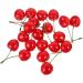 ABOOFAN 40 Pcs Artificial Cherry Fake Cherry Decor Play Kitchen Fruit Toy Imitation Fruit Ornaments Simulated Fruit Photo Props Toys Fruit Model Plastic Child Red Cherry Cupboard - Buy Online on GoSupps.com