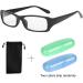 Unisex Anti-Glare Reading Glasses | Lightweight Frame Eyewear for Men & Women | Stylish Retro Readers for Books TV & Gaming - Buy Online on GoSupps.com