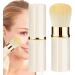 Retractable Makeup Brush - Telescopic Makeup Brush Travel Telescopic Cosmetic Brushes | Soft Face Makeup Brushes Beginner Friendly Powder Brush White. - Buy Online on GoSupps.com