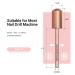 MelodySusie Safety Nail Drill Bits | Smooth Round Top Large Barrel Carbide Bits | 3/32'' | for Manicure Pedicure Gel Polishing | Beginners Bits | Rose Gold Series | Fine-F Purple - Buy Online on GoSupps.com