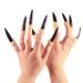 Nail Claws False Nail Arrow Claw Rings Cosplay Nail Finger Tips Party Halloween Prop Talon Claw Paw Finger Fingertip Arrow Claw Rings Finger Claw Witch Claws Armor finger Gothic Vampire Nails 10PCS