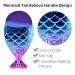 Buy Dolovemk Mermaid Make-up Brush Premium Foundation Brush & Powder Blush Brush in Violet Perfect for Flawless Makeup Application Globally - Buy Online on GoSupps.com