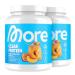 MORE NUTRITION More Clear Peach Passionfruit Ice Tea 2 x 600 g Clear Whey Peach Passionfruit Ice Tea 600g (pack of 2)