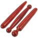 Wofashpuret 3 pieces acupressure stick massage pencil trigger foot massage tools and massage stick manual acupressure bar rosiconia wooden and