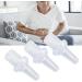 Haofy 10pcs Silicone Enema Nozzle Tips - Washable Soft 8mm Inner Diameter for Private Douching - Replacement Tips for Enhanced Comfort - Buy Online on GoSupps.com