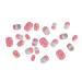 Cartoon Pattern Girls' Fake Nails - Shiny Removable Nail Art for Home & Studio - Buy Online on GoSupps.com