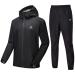 HOTSUIT Sauna Suit for Men Weight Loss Sweat Suit Boxing Exercise Sweat Sauna Jacket Pants Black X-Large