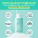 Real Barrier Porebium Powder Wash 50ml | Exfoliating Facial Cleanser for Sensitive Skin | Deep Cleansing & Ceramide Solution | Korean Skincare - Buy Online on GoSupps.com