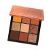 DOITOOL 1pc Maquillageorange Pearlescent Miaool Shimmer Matte Eyeshadow Pigmented Shadow Makeup Eye Beauty