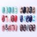 Lurrose 6-Piece Nail Stamping Plates - DIY Stainless Steel Nail Art Templates with Butterflies & Flowers | Perfect for Girls & Women - Buy Online on GoSupps.com