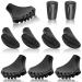 Yywei Nordic Walking Pads Walking Sticks rubber buffer 10stk asphalt rubber buffer for all common Nordic walking sticks hiking sticks for the Nordic Walking Stock with a diameter of 11mm