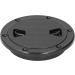 4in ABS Round Boat Deck Plate - Black Marine Accessory for Deck Inspection - Buy Online on GoSupps.com