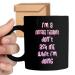 Funny Massage Therapist Gift Perfect Appreciation Present for an Aunt - I Am an Massage Therapist Don't Ask Me What I'm Doing on 11oz Ceramic Coffee Mug