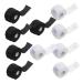 Didiseaon 10 Rouleaux Papier Foulard Jetable Coupe De Cheveux Cou pe De Cheveux De Bande De De Salon Papier Extensible Professionnel Mouchoir En Pour Le