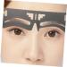 2pcs Eyebrow Ruler Brow Guide Template Eyebrow Shaping Stencil Eyebrow Shape Card 1 count (Pack of 1) Black - Buy Online on GoSupps.com