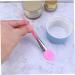 Housoutil 1pc Facial Brush Brush Facial Brush Silicone Makeup Brush Pink Applicator Cosmetic - Buy Online on GoSupps.com