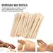 100pcs Disposable Wax Spatulas | Wooden Hair Removal Applicators | Cosmetic Wax Sticks for Smooth Skin - Buy Online on GoSupps.com