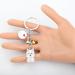 Ensianth Dog Keychain | Perfect Gifts for Dog Lovers - Puppy & Paw Print Keyring for Dog Owners - Buy Online on GoSupps.com