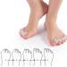 Yagerod Gel Toe Separator Kit - Align Feet Relieve Overlapping Toes & Bunions - S/M/L Spacers for Correct Toe Positioning - Buy Online on GoSupps.com
