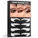 Eyeliner Stencils 128 Pairs - Eyeliner Stickers for Eyes, Cat Eyeliner Stencil Pads, Eyeshadow Stickers for Eyes - Quick Makeup Tool for Beginners - Winged Eyeliner Stencil