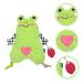 Ibasenice 2ST Sleeping Comfort Towel Cuddly Toy | Baby Pacifier Animal Cloth for Children's Room | Ideal Gift for Boys & Girls - Buy Online on GoSupps.com