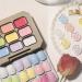 Creamy Colorful Nail Polish Set Nine-Square Grid Solid Gel Glue Nail Polish Glue Set Long Lasting Solid Nail Polish Palette (4) - Buy Online on GoSupps.com
