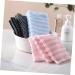 POPETPOP 6 Pcs Bath Towel Set - Double Sided Shower Scrubber Bath Sponges & Loofah Mitt for Ultimate Body Cleaning - Ideal for Smooth Skin & Relaxing Baths - Buy Online on GoSupps.com