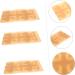 LALAFINA 3pcs Silicone Practice Skin Silicone Makeup Skin Face Skin Makeup Brow Skin Thicken Cosmetic 3d - Buy Online on GoSupps.com