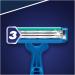 Gillette Blue 3 Disposable Razors for Men - Triple Blade Moisture Strips 8 Razors (4 Pack) - International Shipping Available - Buy Online on GoSupps.com