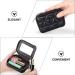 VALICLUD Black Lipstick Case | Genuine Leather Mini Cosmetic Jewelry Box with Mirror | Perfect Gift for Women - Shop Now - Buy Online on GoSupps.com