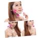 Healeved 2 1 V Roller Face Lifting Roller Beauty Face Slimmer Face Tightening Roller Women Face Chin Roller Facial Massager Massage Roller Face Massager Remover Household 3d