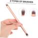 SOESFOUFU 24pcs Makeup Brush Eye Shadow Brush Eyelash Tools Makeup Supplies Concealer Brush Face Tools Metal - Buy Online on GoSupps.com