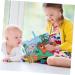 Vicasky Baby Bath Books - Tearproof Fabric Book for Early Education | Soft Educational Toddler Bathing Books - Buy Online on GoSupps.com