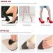 Adjustable Toe Filler Inserts 4 Pairs - Perfect Fit for Loose Shoes Half Cushion Inserts for Women s Heels & Sneakers (Black & Beige) - Enhance Comfort & Style - Buy Online on GoSupps.com