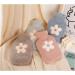 Maies Small Hot Water Bottle 1000ml - Soft Plush Cover for Hot & Cold Therapy | Cute Heating Bag for Comfortable Relief - Buy Online on GoSupps.com