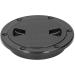4in ABS Round Boat Deck Plate - Black Marine Accessory for Deck Inspection - Buy Online on GoSupps.com