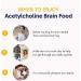 Acetylcholine Brain Food with Alpha GPC Choline - Clear Brain Fog, Boost Mental Drive & Mood - Focus Supplement for Faster Thinking - 60ct by Natural Stacks - Buy Online on GoSupps.com
