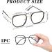 Buy Ownkim Blue Light Filter Glasses for Men - UV Protection Anti-Fatigue Light Metal Frame Stylish Black Gold with Case - Buy Online on GoSupps.com