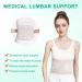 Adjustable Lumbar Back Brace for Lower Back Pain Relief | Support for Herniated Discs & Muscle Strains | Breathable X-Large Waist Support Belt - Buy Online on GoSupps.com