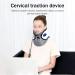 Neck Decompression Air Collar - Cervical Traction Device for Neck & Shoulder Pain Relief - Adjustable Traction Support - Buy Online on GoSupps.com