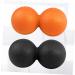 Beavorty Yoga Ball Set - Double Massage & Pilates Equipment for Self-Massage Relief | Back Roll Muscle Roller - Buy Online on GoSupps.com