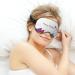 Purple Butterfly Sleeping Mask - Soft Adjustable Eye Cover for Sleep | Perfect Gift for Mother's Day - Buy Online on GoSupps.com