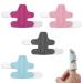 SAVITA 4pcs Finger Splints Finger Straightener Finger Stabilizer Brace Finger Support for Trigger Broken and Strained Fingers (4 Colors)